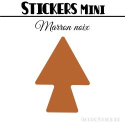 64 Flèches 2.4 cm - Stickers Flèches gommettes