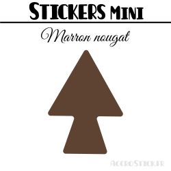 64 Flèches 2.4 cm - Stickers Flèches gommettes