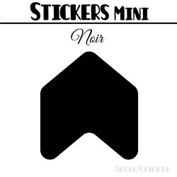 360 Flèches 1 cm - Stickers Flèches gommettes