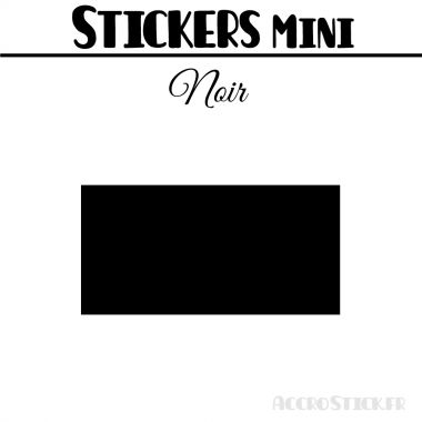 8 Rectangles 8 cm - Stickers étiquettes gommettes