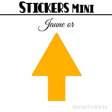 40 Flèches 3 cm - Stickers mini gommettes