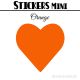 440 Coeurs 1 cm - Stickers mini gommettes