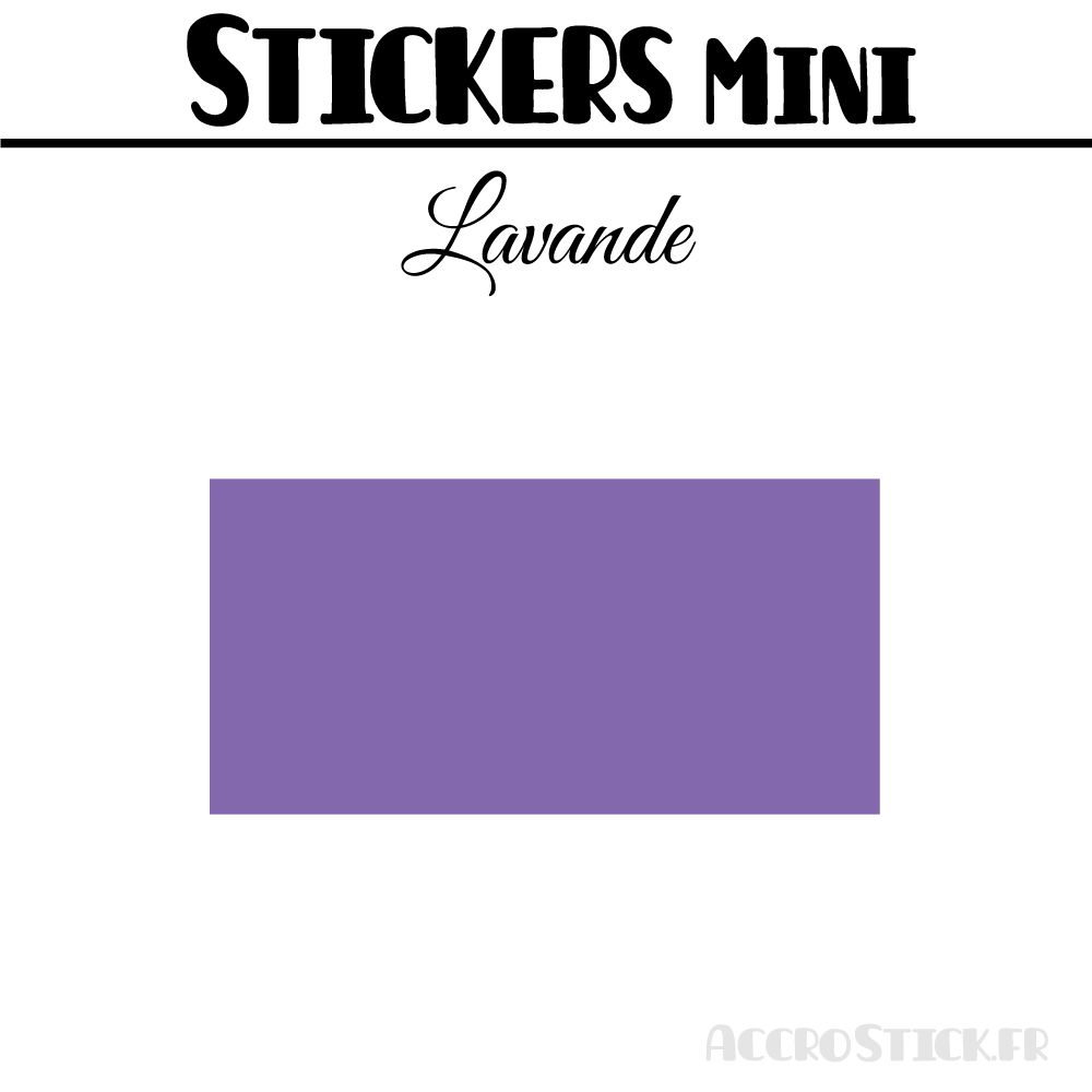 96 Rectangles 3 cm - Stickers mini gommettes