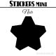 440 Etoiles 1 cm - Stickers mini gommettes