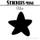 440 Etoiles 1 cm - Stickers mini gommettes