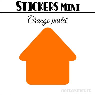 72 Maisons 2,4 cm - Stickers mini gommettes